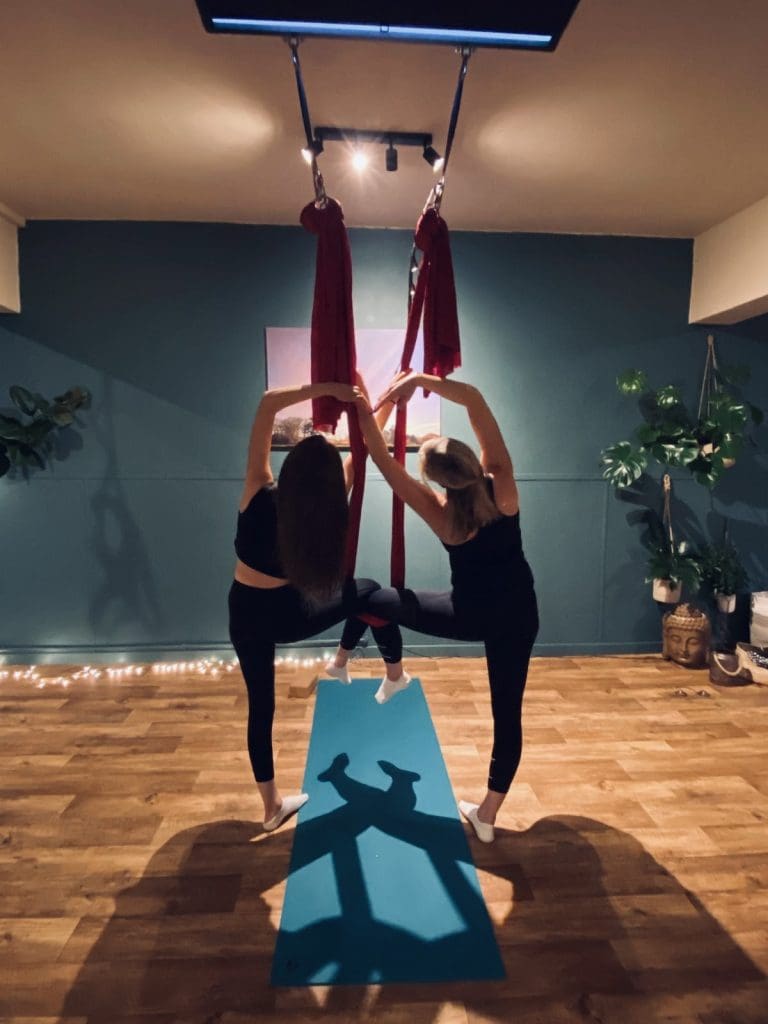 Aerial at Exhale Yoga 1